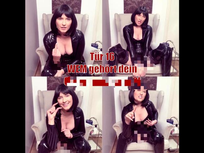 Miss Doertie Porno Video: Tür 16 - Wem gehört dein Orgasmus