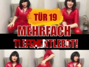 Miss Doertie Porno Video: Tür 19 - Mehrfach Tiefenenleert!