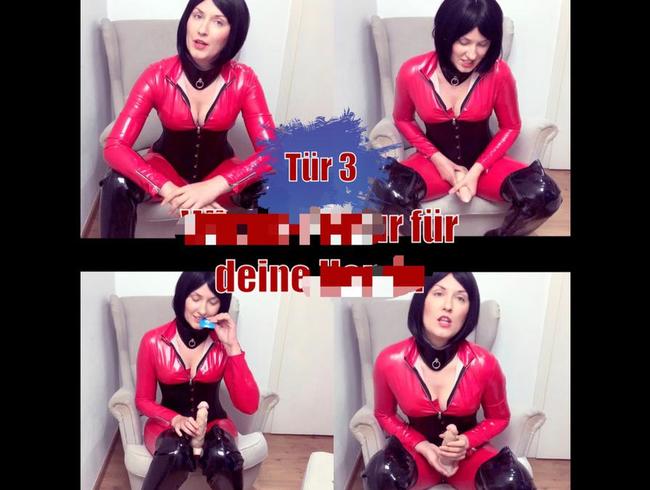 Miss Doertie Porno Video: Tür 3 - Wichs für deine Herrin!